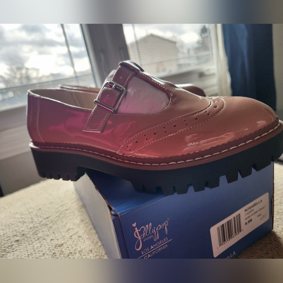 Jellypop LA Rosabella Rose Patent Shoes - Picture 3 of 10